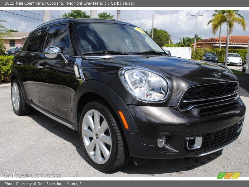 Midnight Gray Metallic / Carbon Black 2015 Mini Countryman Cooper S