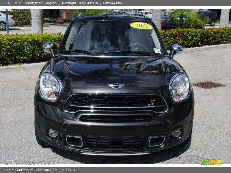 Midnight Gray Metallic / Carbon Black 2015 Mini Countryman Cooper S