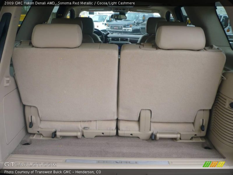 Sonoma Red Metallic / Cocoa/Light Cashmere 2009 GMC Yukon Denali AWD