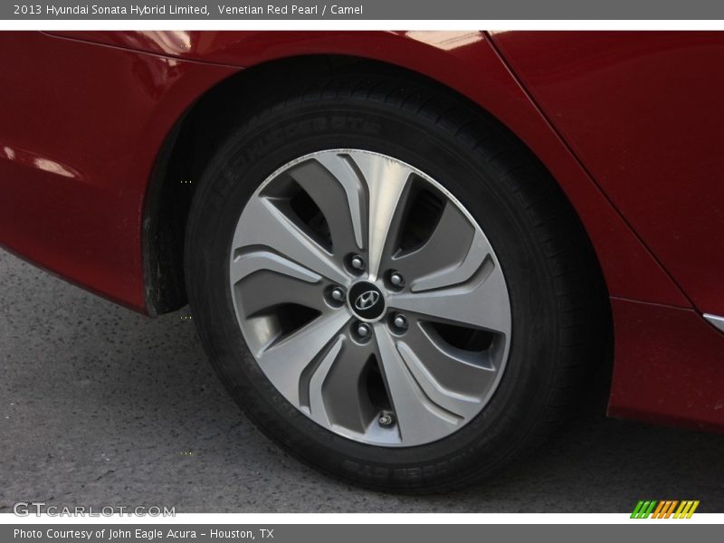Venetian Red Pearl / Camel 2013 Hyundai Sonata Hybrid Limited