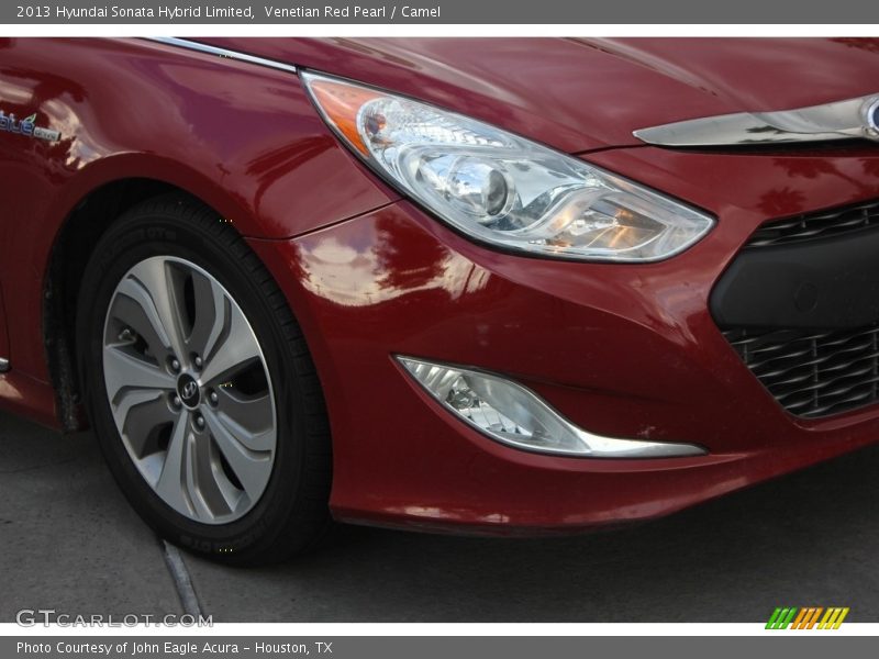 Venetian Red Pearl / Camel 2013 Hyundai Sonata Hybrid Limited