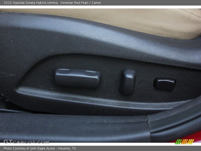 Venetian Red Pearl / Camel 2013 Hyundai Sonata Hybrid Limited