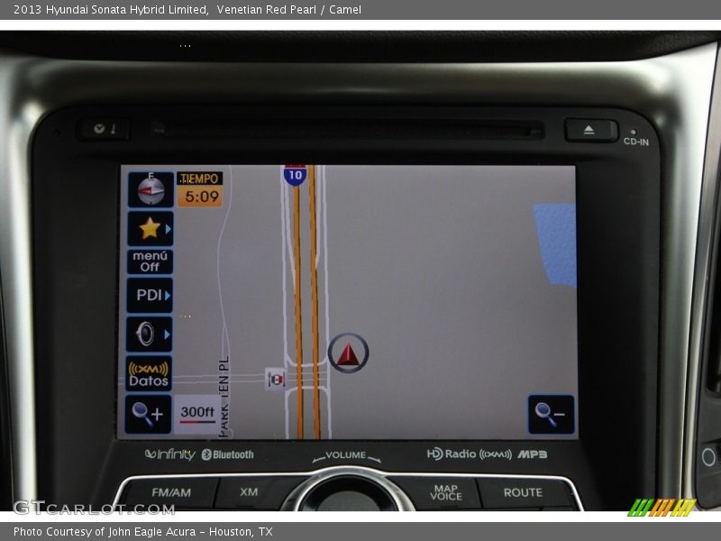Venetian Red Pearl / Camel 2013 Hyundai Sonata Hybrid Limited