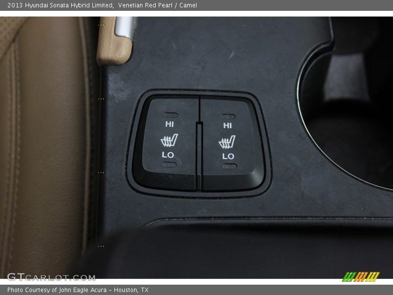 Venetian Red Pearl / Camel 2013 Hyundai Sonata Hybrid Limited