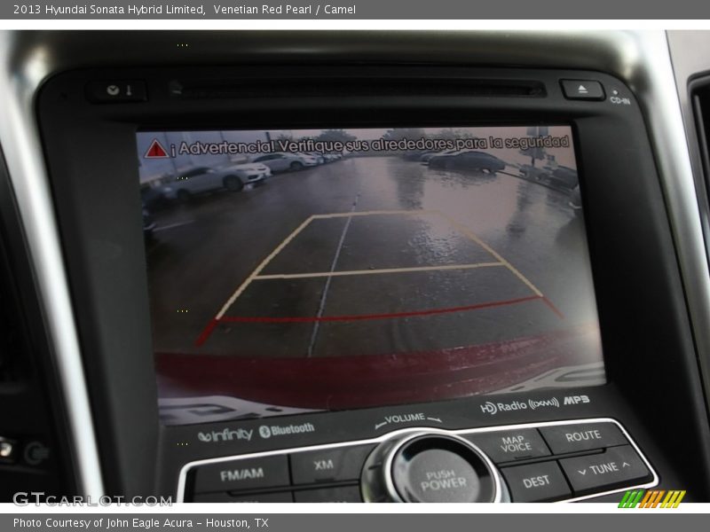 Venetian Red Pearl / Camel 2013 Hyundai Sonata Hybrid Limited