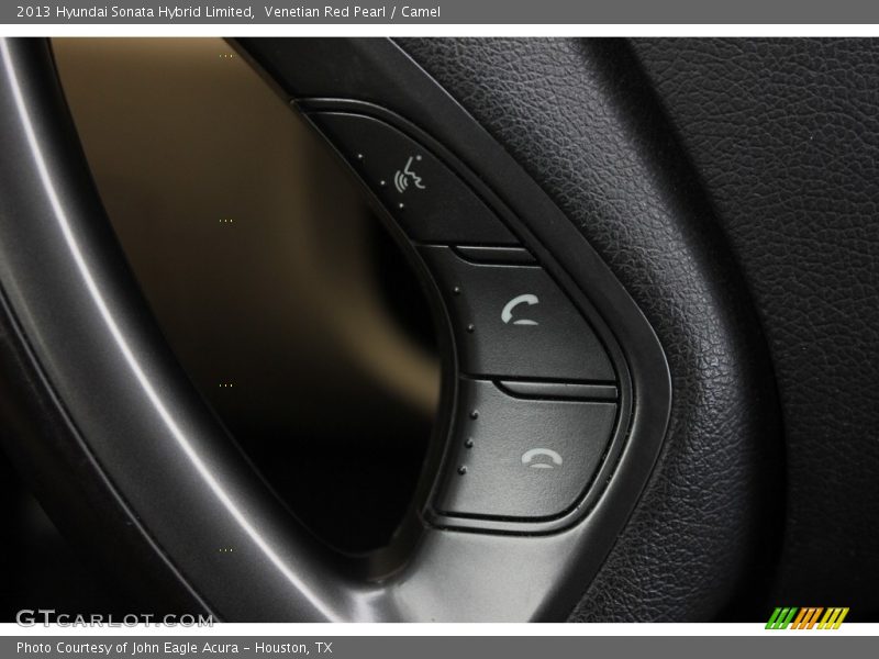 Venetian Red Pearl / Camel 2013 Hyundai Sonata Hybrid Limited