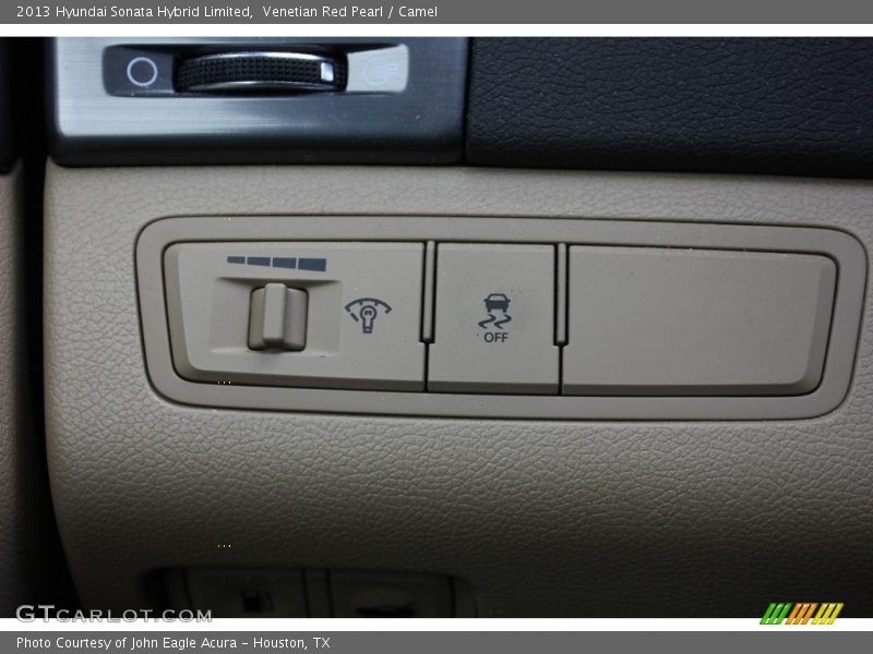 Venetian Red Pearl / Camel 2013 Hyundai Sonata Hybrid Limited