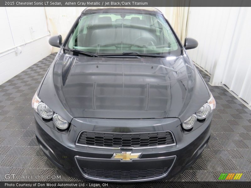 Ashen Gray Metallic / Jet Black/Dark Titanium 2015 Chevrolet Sonic LT Sedan
