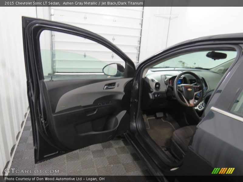 Ashen Gray Metallic / Jet Black/Dark Titanium 2015 Chevrolet Sonic LT Sedan