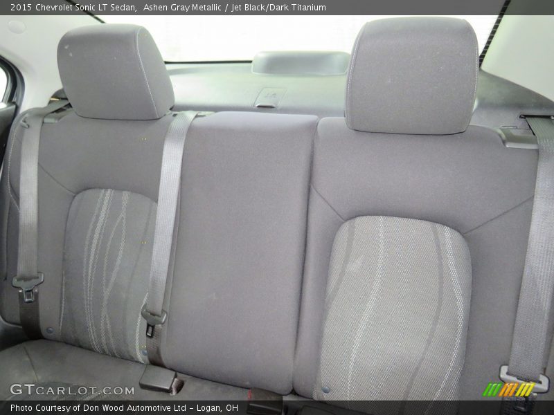 Ashen Gray Metallic / Jet Black/Dark Titanium 2015 Chevrolet Sonic LT Sedan