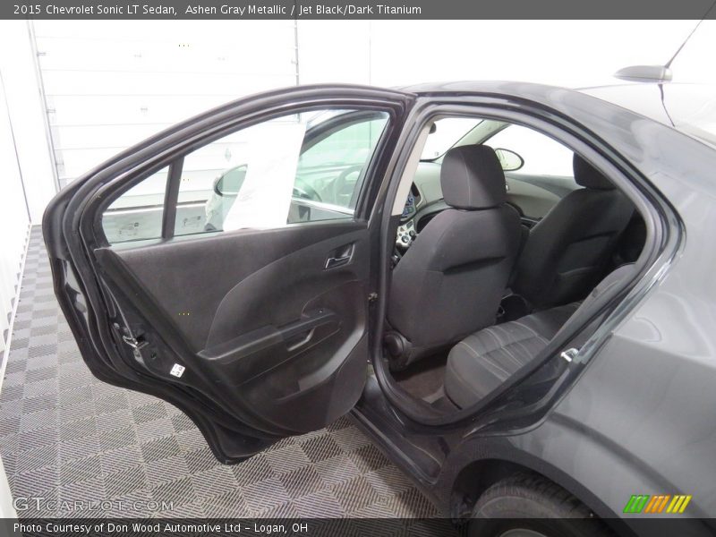 Ashen Gray Metallic / Jet Black/Dark Titanium 2015 Chevrolet Sonic LT Sedan
