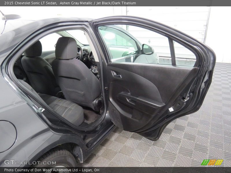 Ashen Gray Metallic / Jet Black/Dark Titanium 2015 Chevrolet Sonic LT Sedan