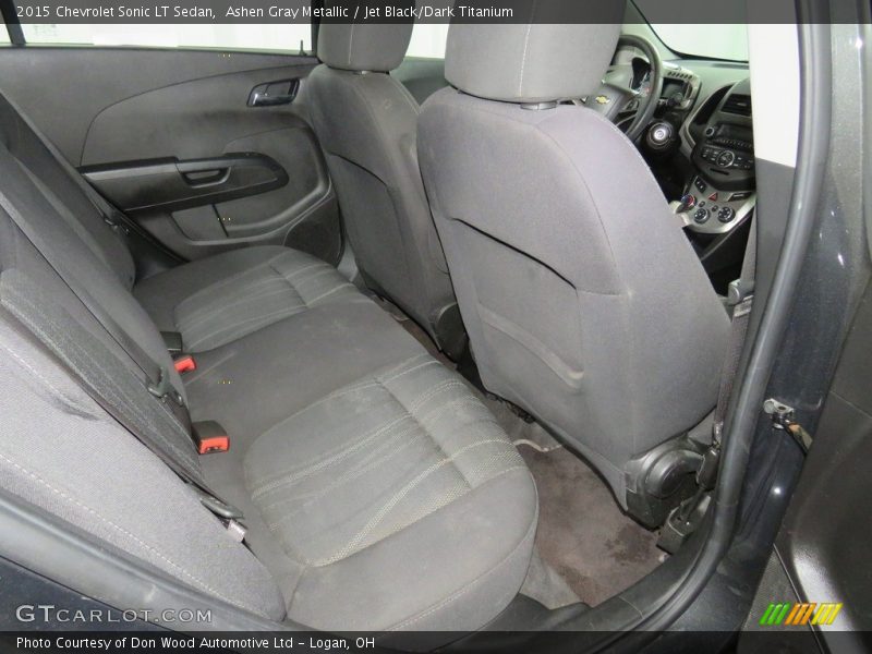 Ashen Gray Metallic / Jet Black/Dark Titanium 2015 Chevrolet Sonic LT Sedan