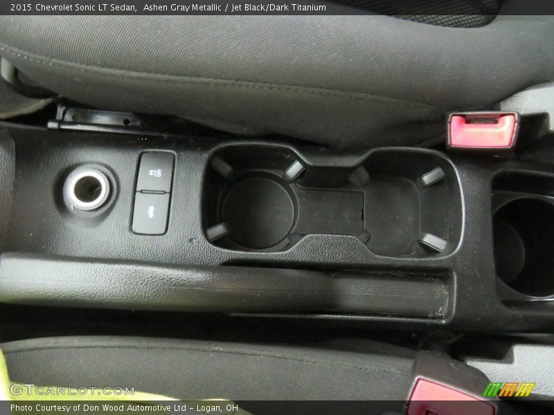 Ashen Gray Metallic / Jet Black/Dark Titanium 2015 Chevrolet Sonic LT Sedan