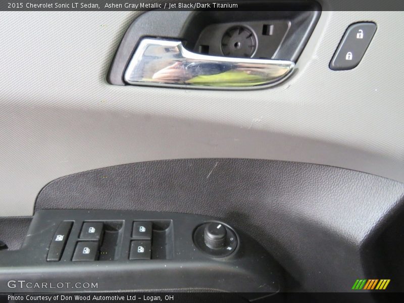 Ashen Gray Metallic / Jet Black/Dark Titanium 2015 Chevrolet Sonic LT Sedan