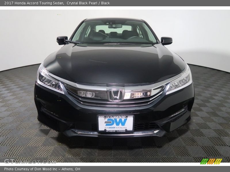 Crystal Black Pearl / Black 2017 Honda Accord Touring Sedan