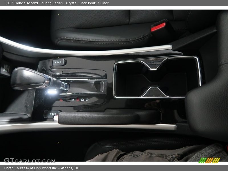 Crystal Black Pearl / Black 2017 Honda Accord Touring Sedan
