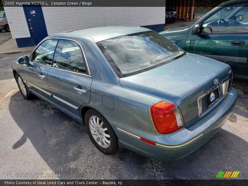 Celadon Green / Beige 2005 Hyundai XG350 L