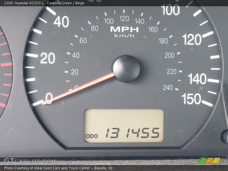 Celadon Green / Beige 2005 Hyundai XG350 L