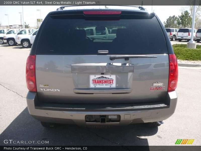 Steel Gray Metallic / Light Titanium 2009 GMC Yukon SLT 4x4