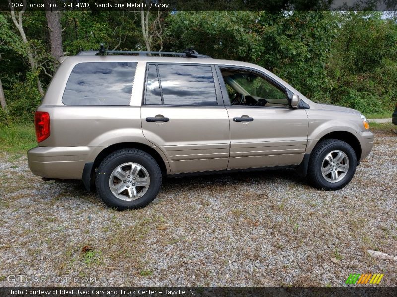 Sandstone Metallic / Gray 2004 Honda Pilot EX-L 4WD