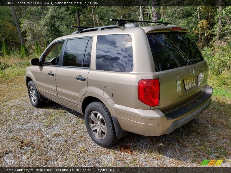 Sandstone Metallic / Gray 2004 Honda Pilot EX-L 4WD
