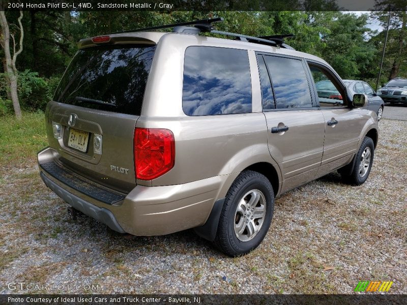 Sandstone Metallic / Gray 2004 Honda Pilot EX-L 4WD