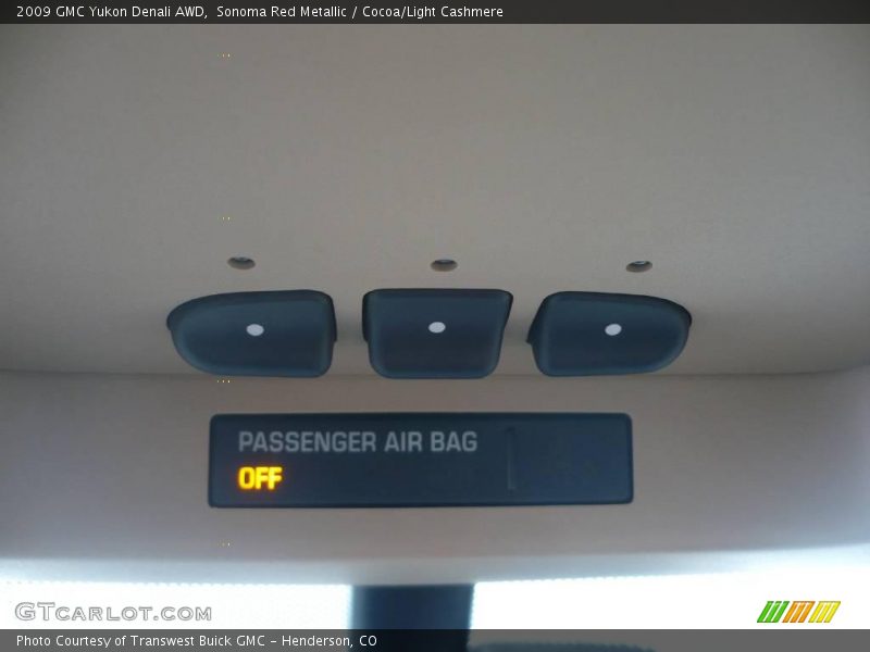 Sonoma Red Metallic / Cocoa/Light Cashmere 2009 GMC Yukon Denali AWD