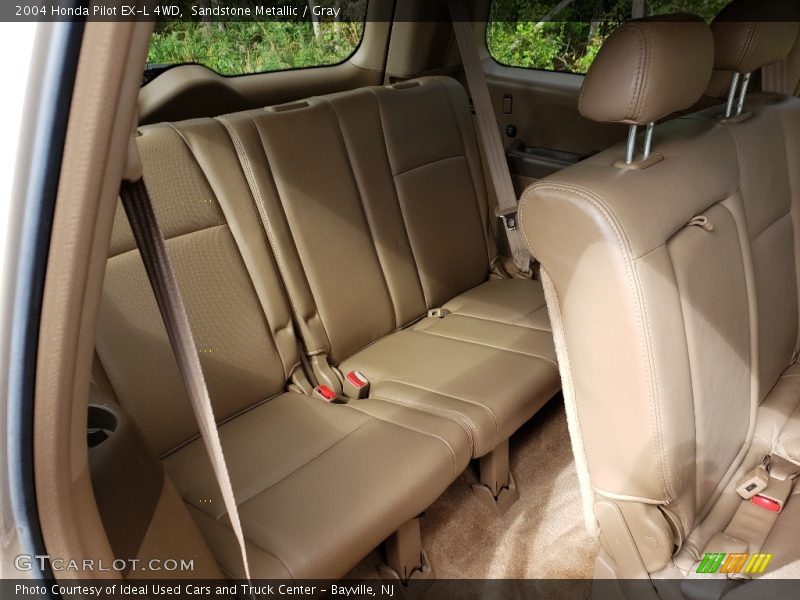 Sandstone Metallic / Gray 2004 Honda Pilot EX-L 4WD
