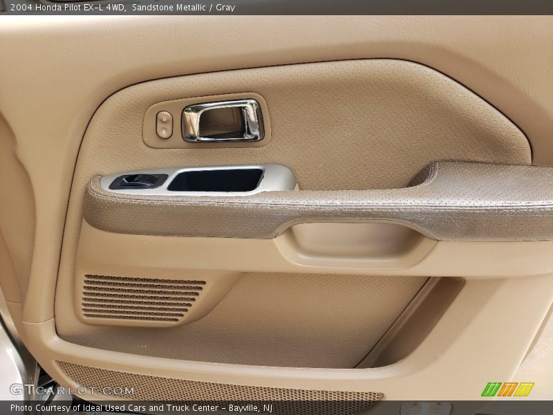 Sandstone Metallic / Gray 2004 Honda Pilot EX-L 4WD