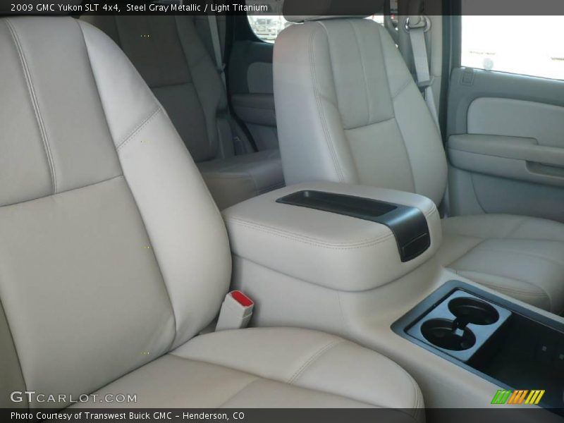 Steel Gray Metallic / Light Titanium 2009 GMC Yukon SLT 4x4