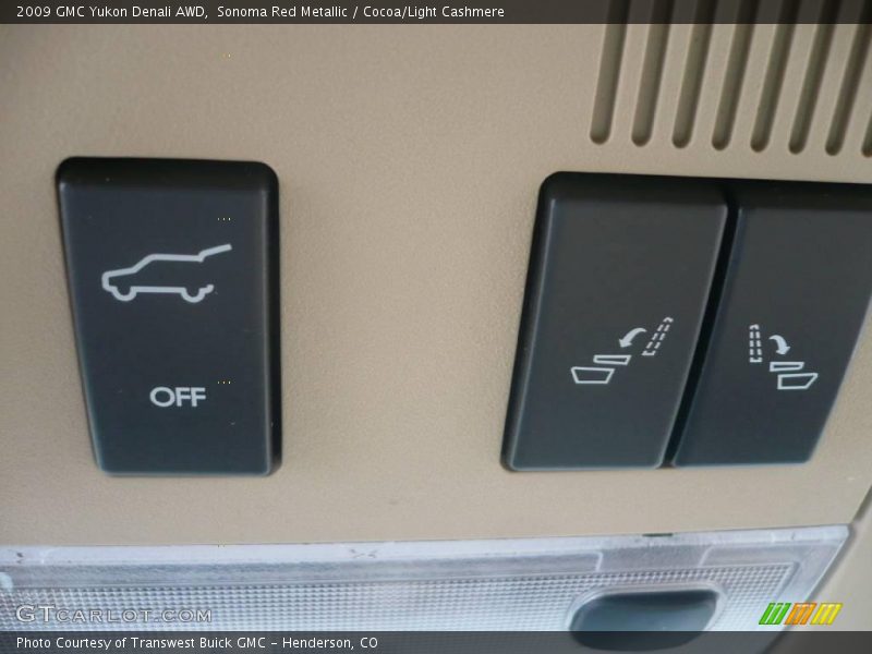 Sonoma Red Metallic / Cocoa/Light Cashmere 2009 GMC Yukon Denali AWD