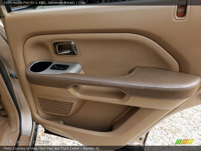 Sandstone Metallic / Gray 2004 Honda Pilot EX-L 4WD