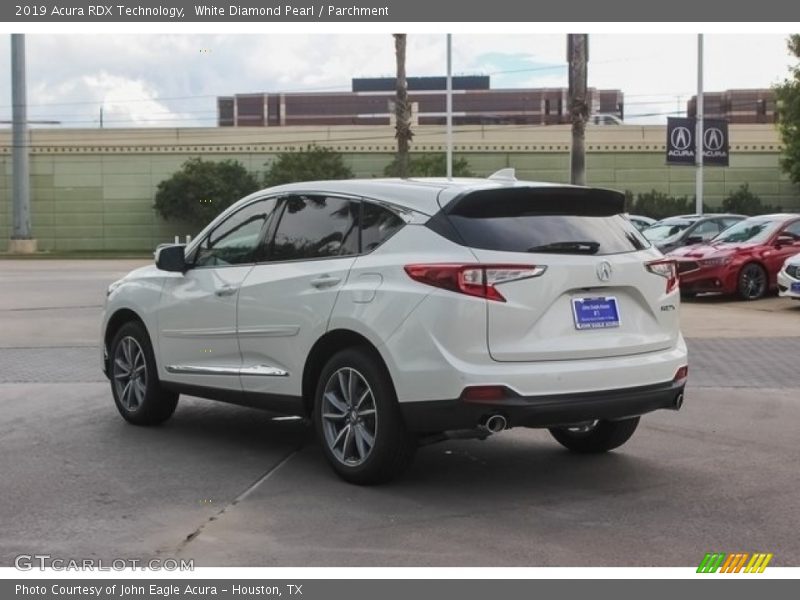 White Diamond Pearl / Parchment 2019 Acura RDX Technology