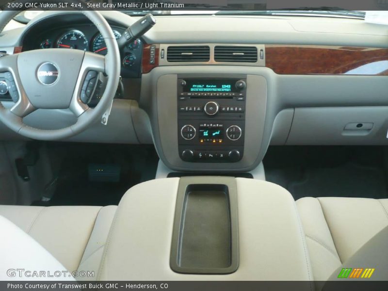Steel Gray Metallic / Light Titanium 2009 GMC Yukon SLT 4x4