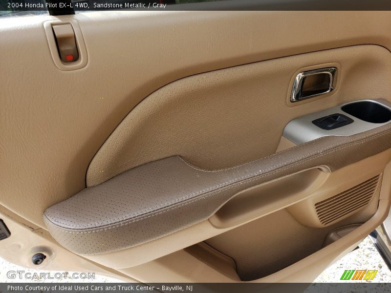 Sandstone Metallic / Gray 2004 Honda Pilot EX-L 4WD