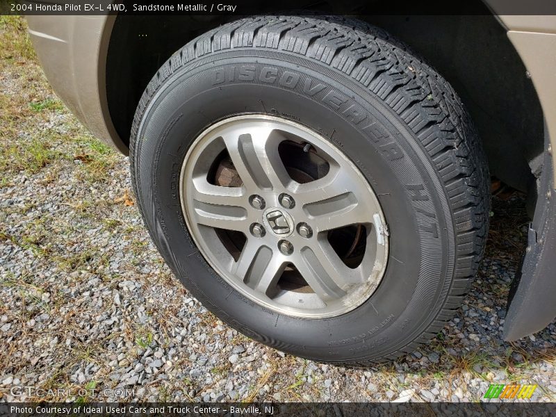Sandstone Metallic / Gray 2004 Honda Pilot EX-L 4WD