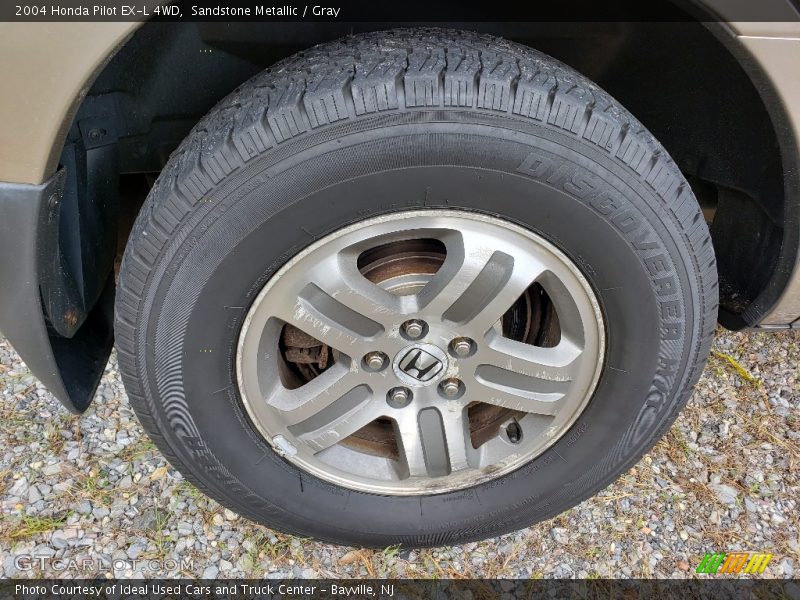 Sandstone Metallic / Gray 2004 Honda Pilot EX-L 4WD