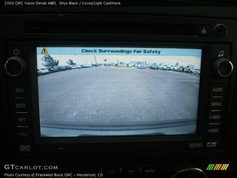 Onyx Black / Cocoa/Light Cashmere 2009 GMC Yukon Denali AWD