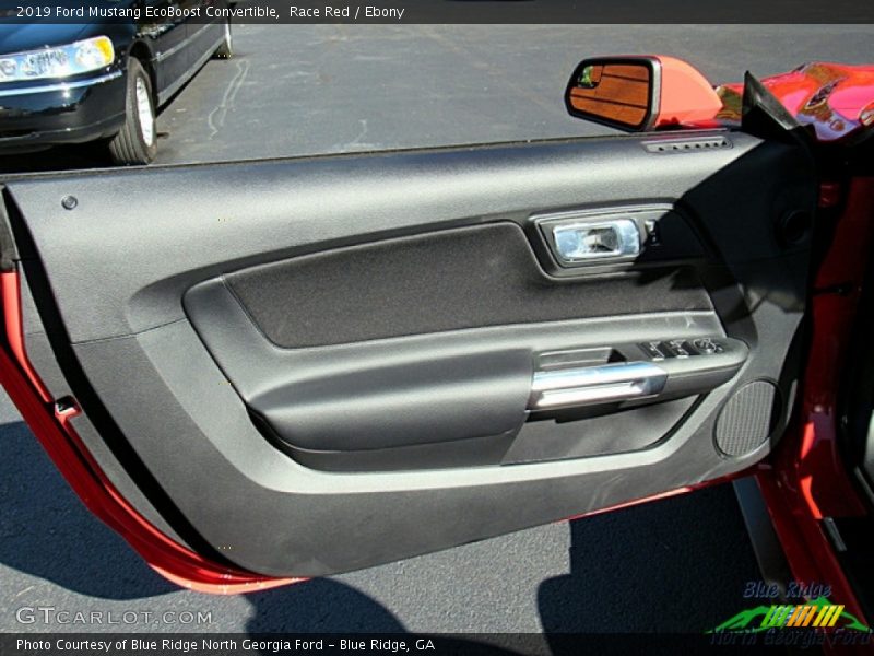 Race Red / Ebony 2019 Ford Mustang EcoBoost Convertible