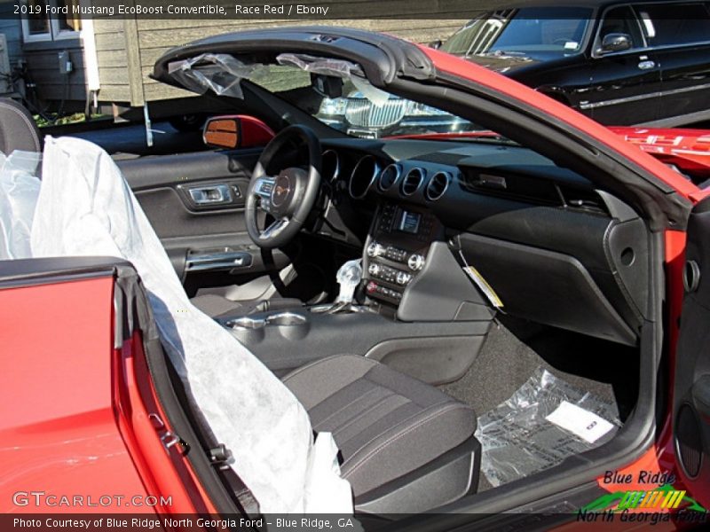 Race Red / Ebony 2019 Ford Mustang EcoBoost Convertible