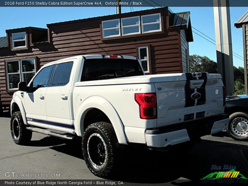 Oxford White / Black 2018 Ford F150 Shelby Cobra Edition SuperCrew 4x4