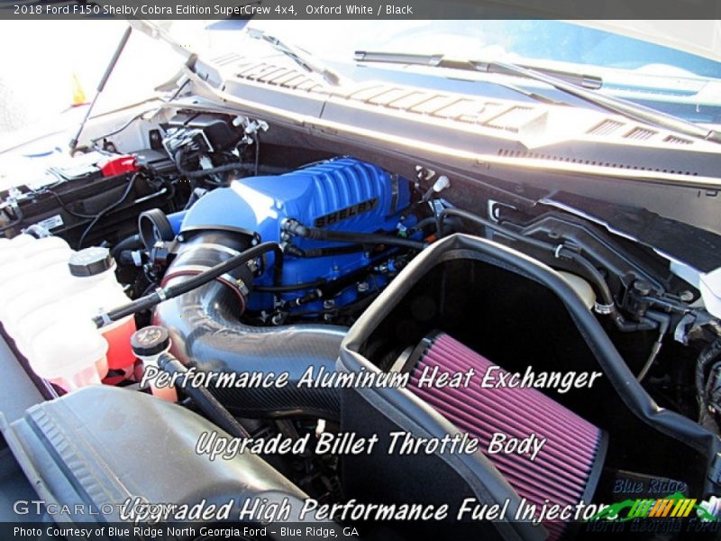 Oxford White / Black 2018 Ford F150 Shelby Cobra Edition SuperCrew 4x4