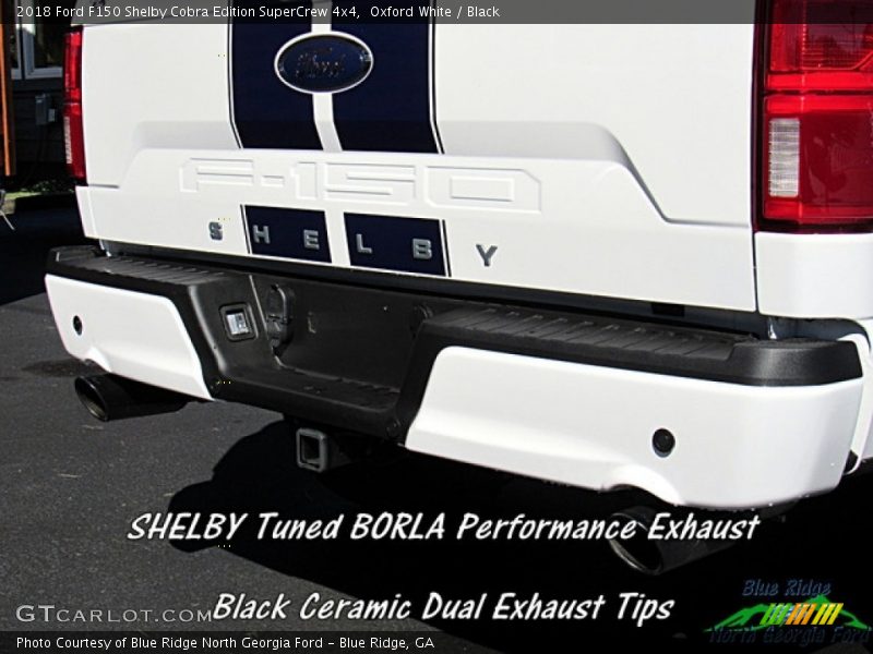 Oxford White / Black 2018 Ford F150 Shelby Cobra Edition SuperCrew 4x4