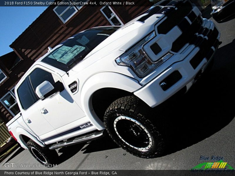 Oxford White / Black 2018 Ford F150 Shelby Cobra Edition SuperCrew 4x4