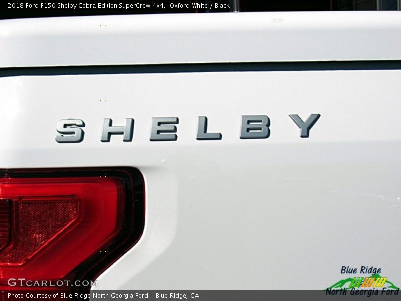 Oxford White / Black 2018 Ford F150 Shelby Cobra Edition SuperCrew 4x4