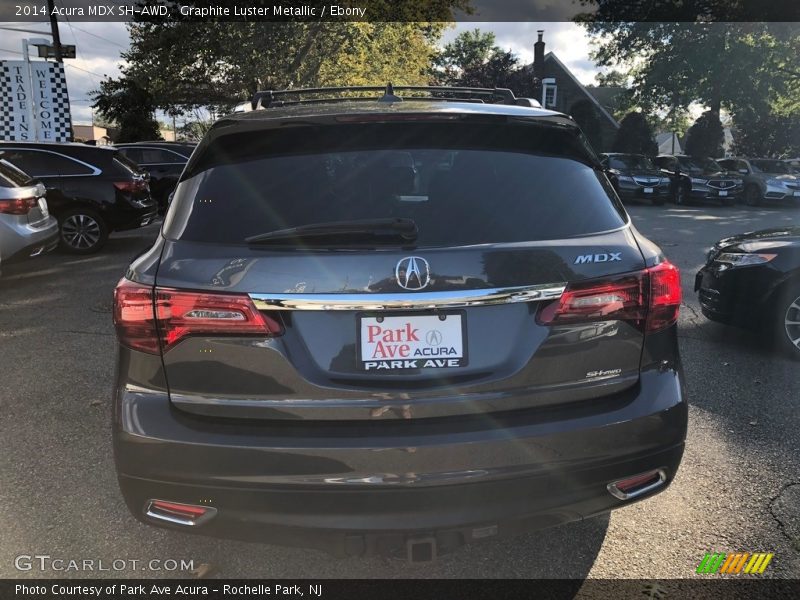 Graphite Luster Metallic / Ebony 2014 Acura MDX SH-AWD