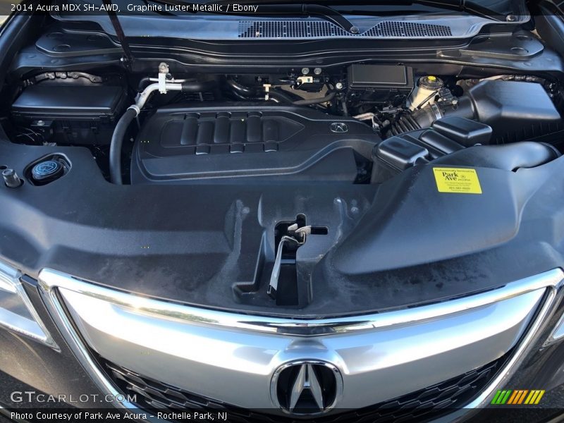 Graphite Luster Metallic / Ebony 2014 Acura MDX SH-AWD