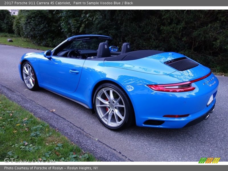  2017 911 Carrera 4S Cabriolet Paint to Sample Voodoo Blue