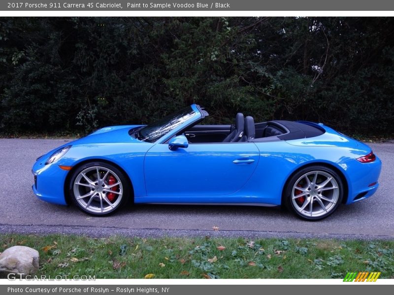  2017 911 Carrera 4S Cabriolet Paint to Sample Voodoo Blue